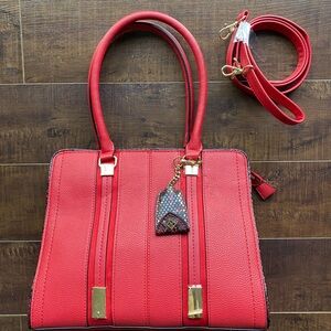 Red Call it Spring Satchel Bag